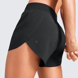 CRZ yoga shorts with liner size medium